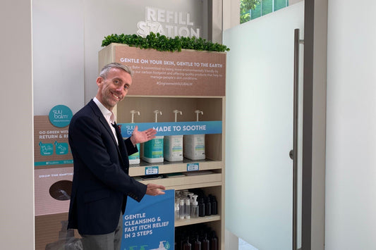 Suu Balm Refill & Recycle Station for Body Wash and Moisturiser