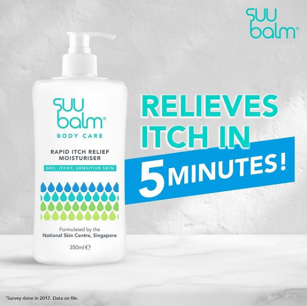 Suu Balm Ceramide Moisturiser (Rapid Itch Relief)
