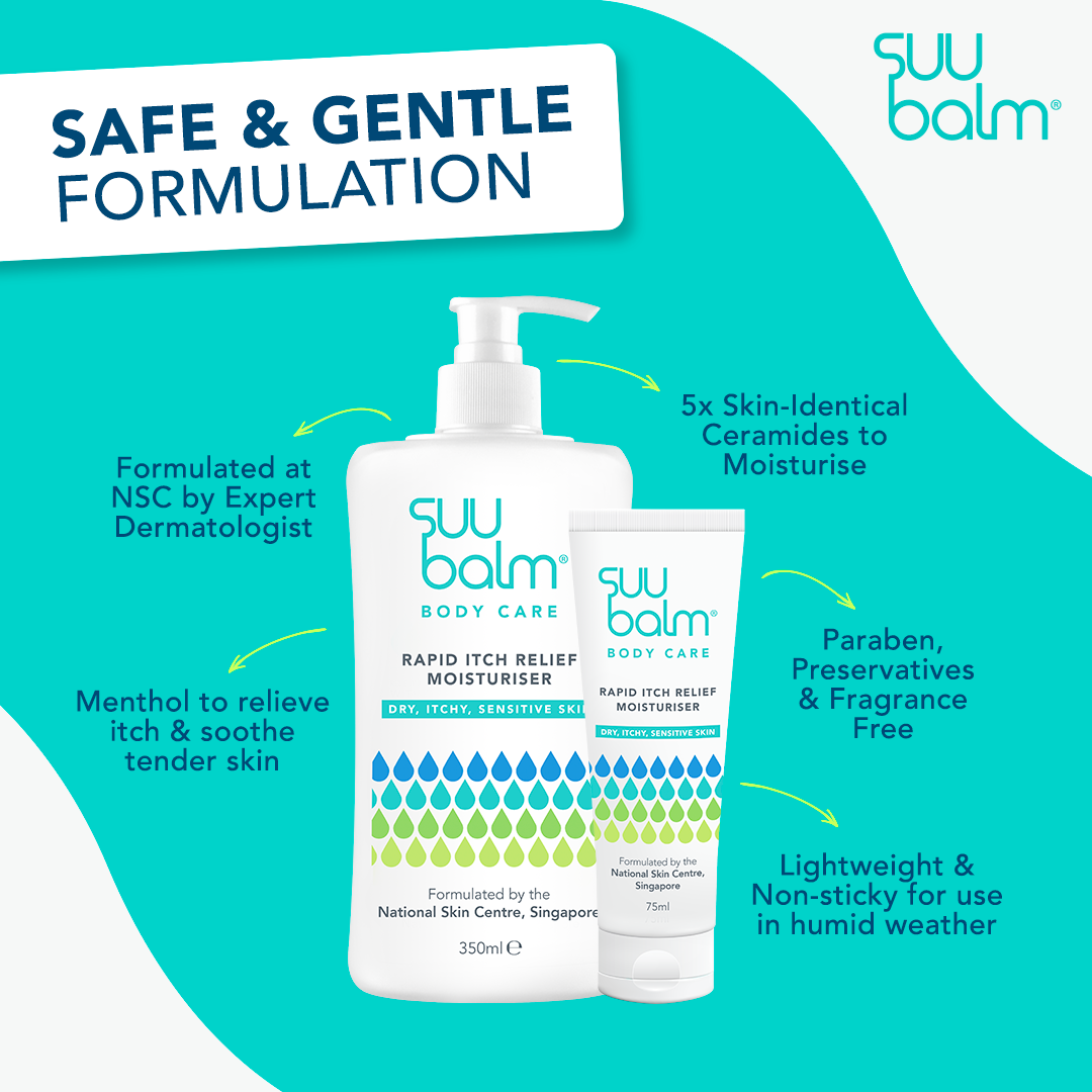 Suu Balm Ceramide Moisturiser (Rapid Itch Relief)
