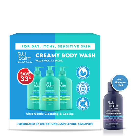 Creamy Body Wash (Cooling & Gentle) Bundle