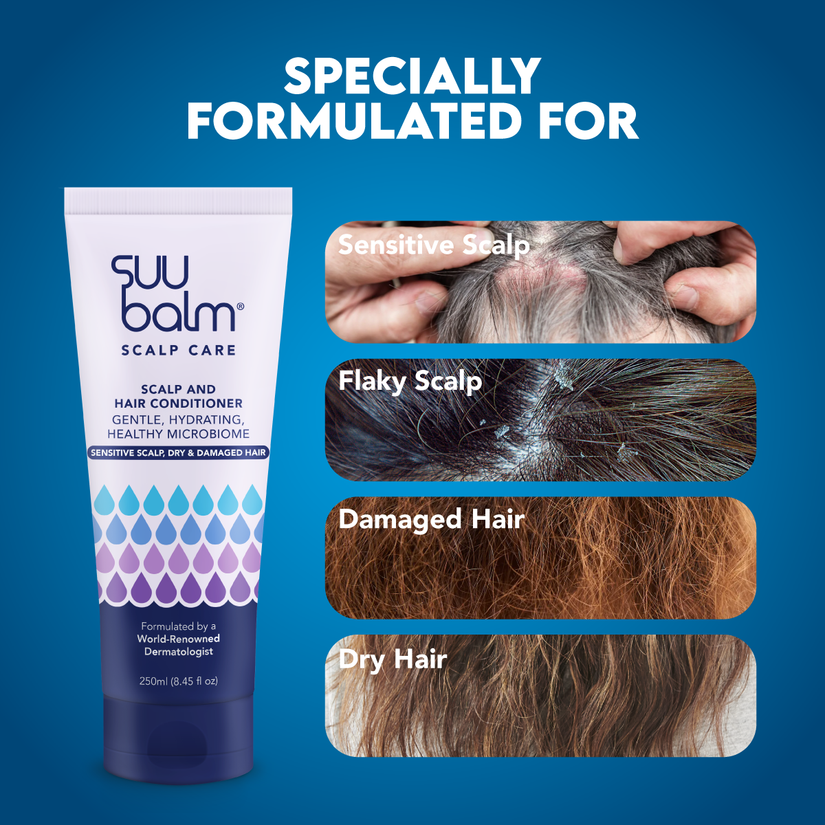 Suu Balm Hair and Scalp Conditioner 250ml
