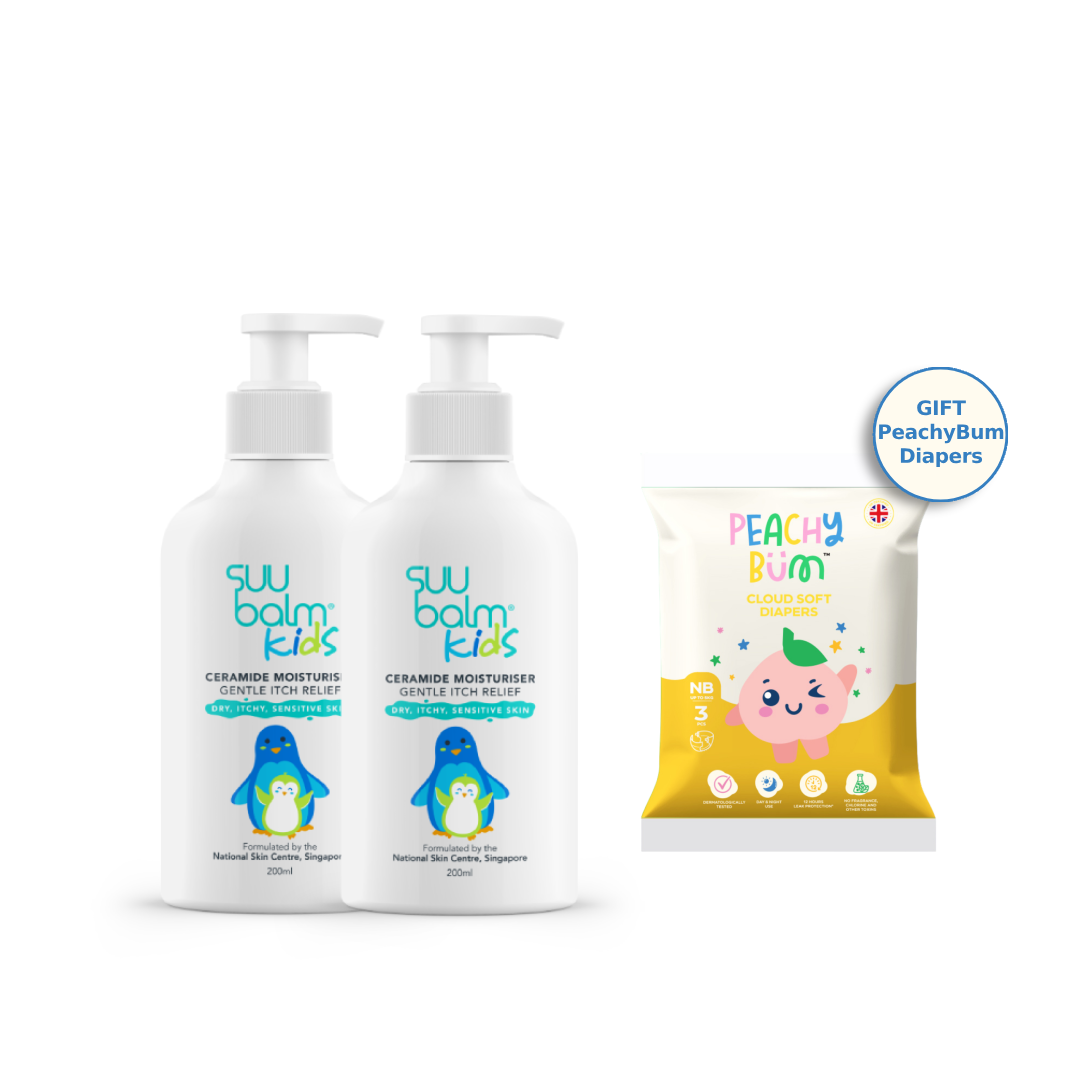 Kids Ceramide Moisturiser (Gentle Itch Relief) Bundle