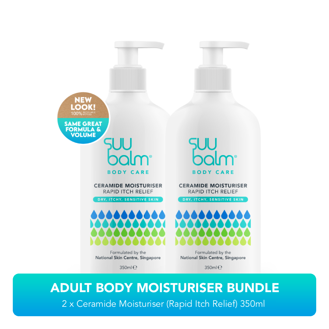 Suu Balm 神经酰胺润肤霜(快速止痒)超值套装