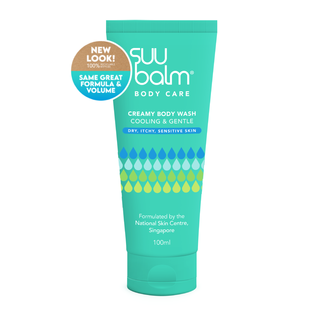 🎁 (Gift/Not For Sale) Suu Balm Creamy Body Wash (Cooling & Gentle) 100ml - Valid for SG orders only (100% off)