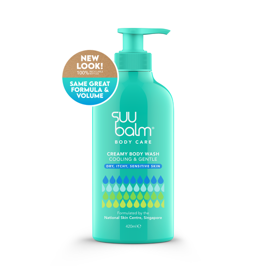 Suu Balm Creamy Body Wash (Cooling & Gentle)