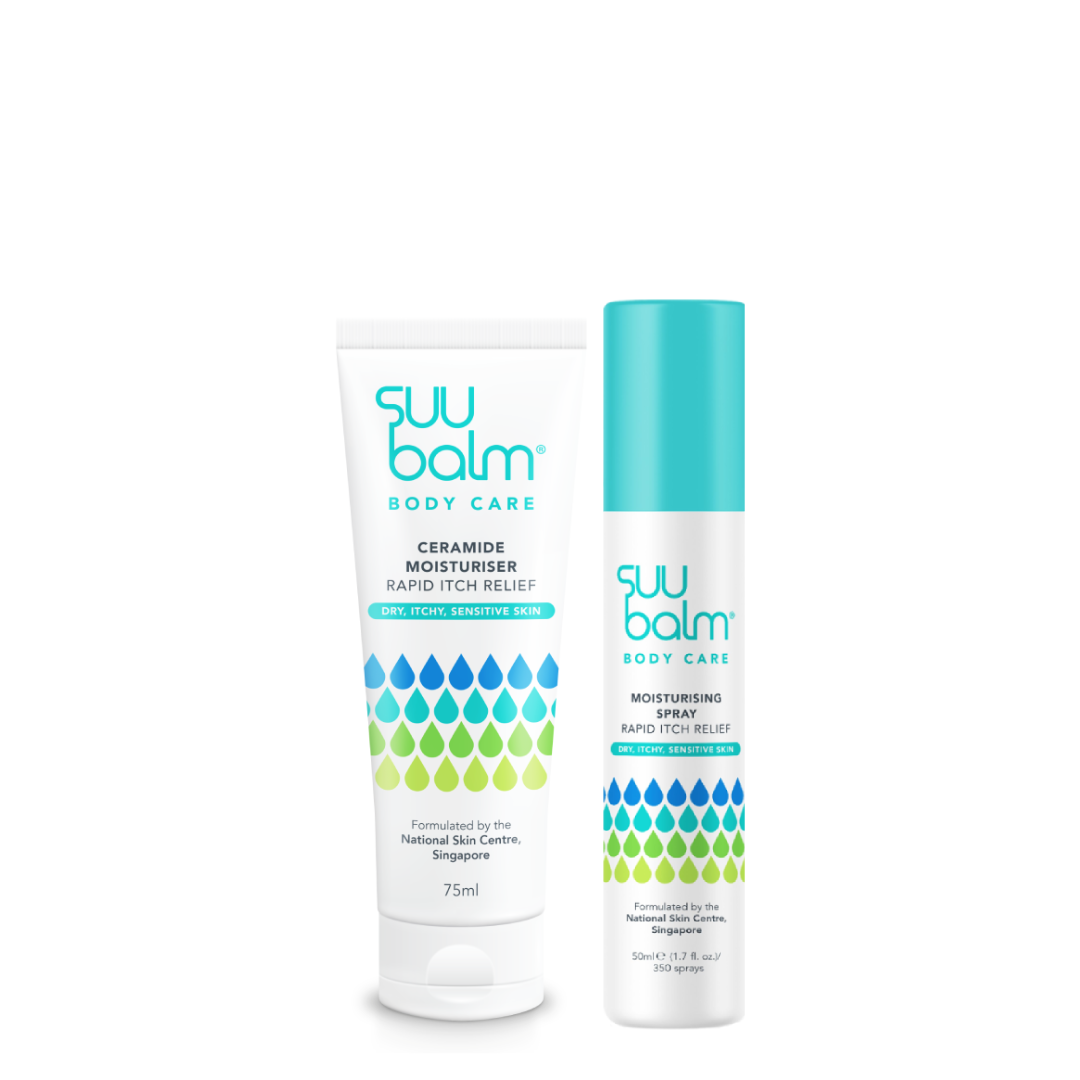 Suu Balm Cooling Itch Relief Bundle 75ml+50ml