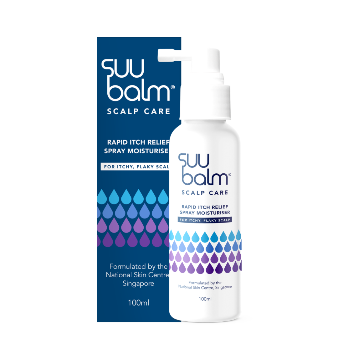 Suu Balm 速效止痒头皮喷雾保湿剂 100毫升