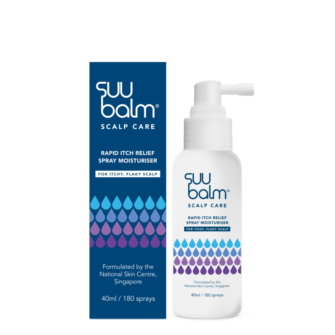 Suu Balm Rapid Itch Relief Scalp Spray Moisturiser 40ml
