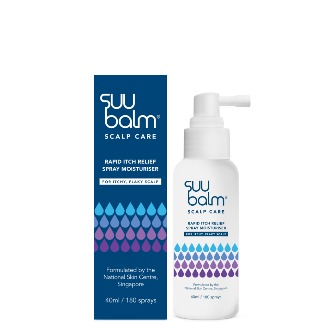 Suu Balm Rapid Itch Relief Scalp Spray Moisturiser 40ml