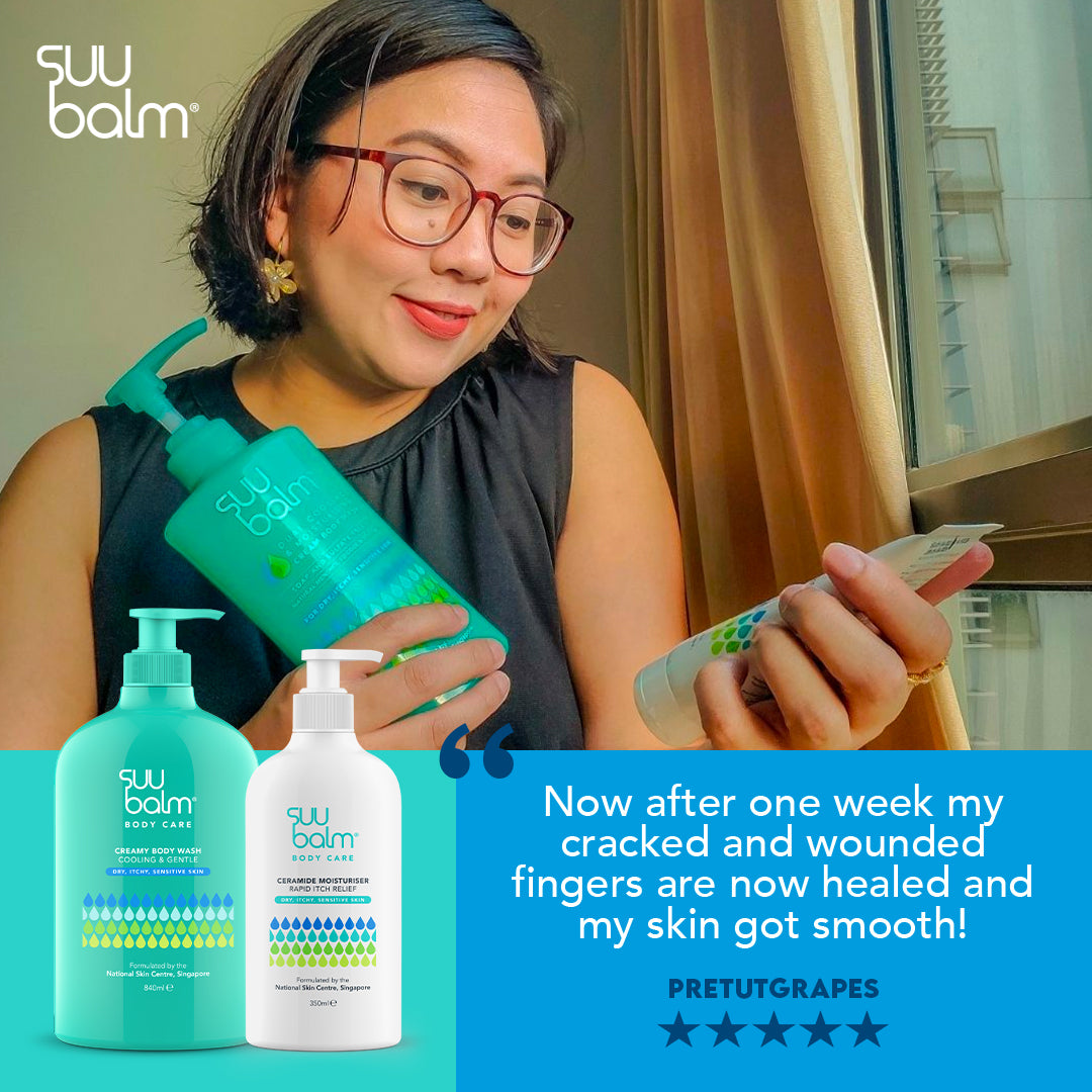 Suu Balm Ceramide Moisturiser (Rapid Itch Relief)