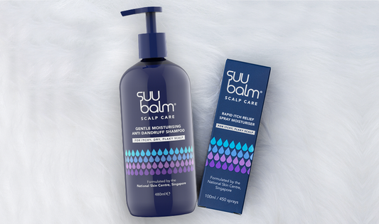 Introducing Suu Balm Gentle Anti-dandruff Shampoo - Shoo the Flakes and Soothe the Itch!