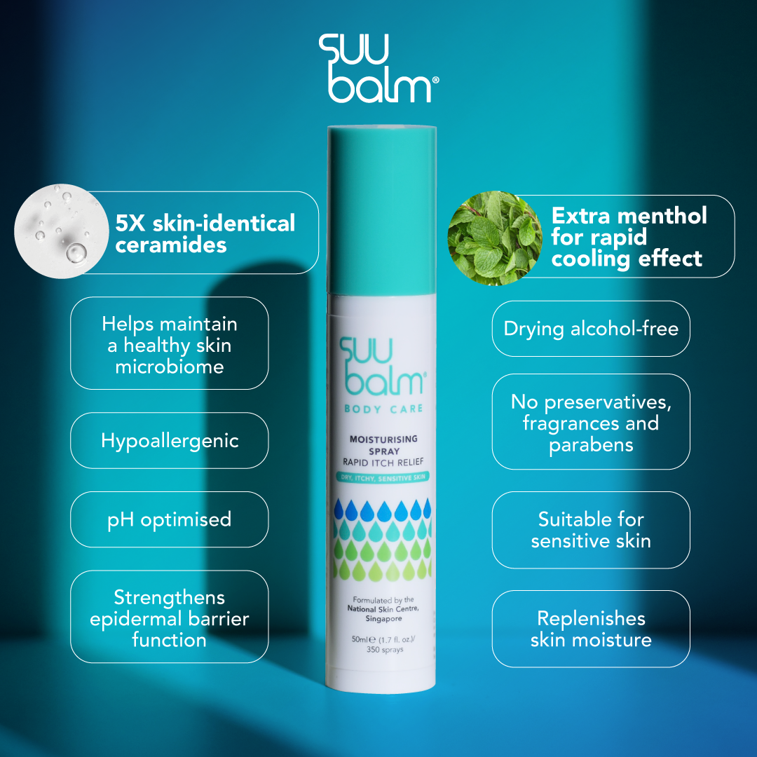 Suu Balm Cooling Body Spray Moisturiser