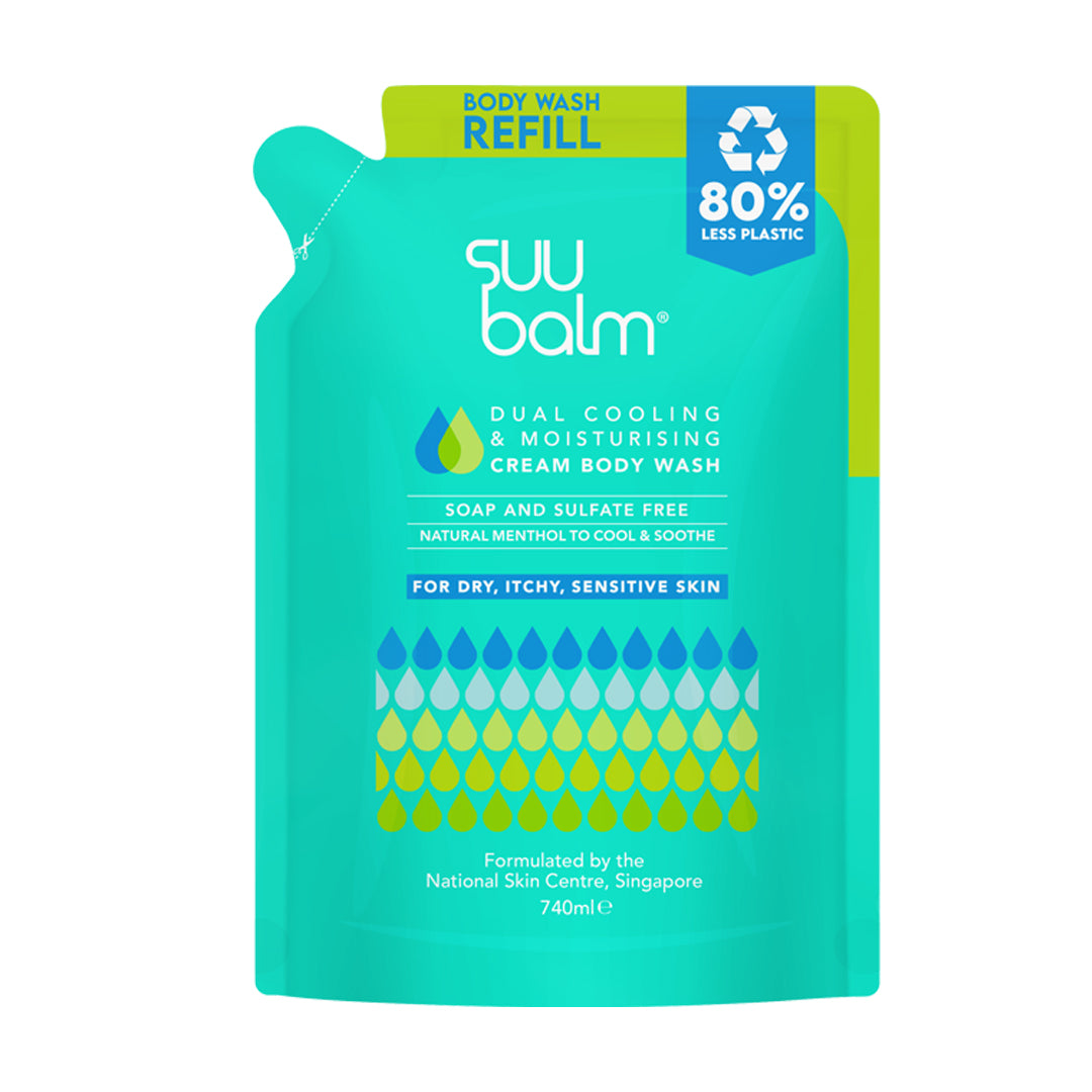 Suu Balm 双效清凉沐浴乳（420ml）