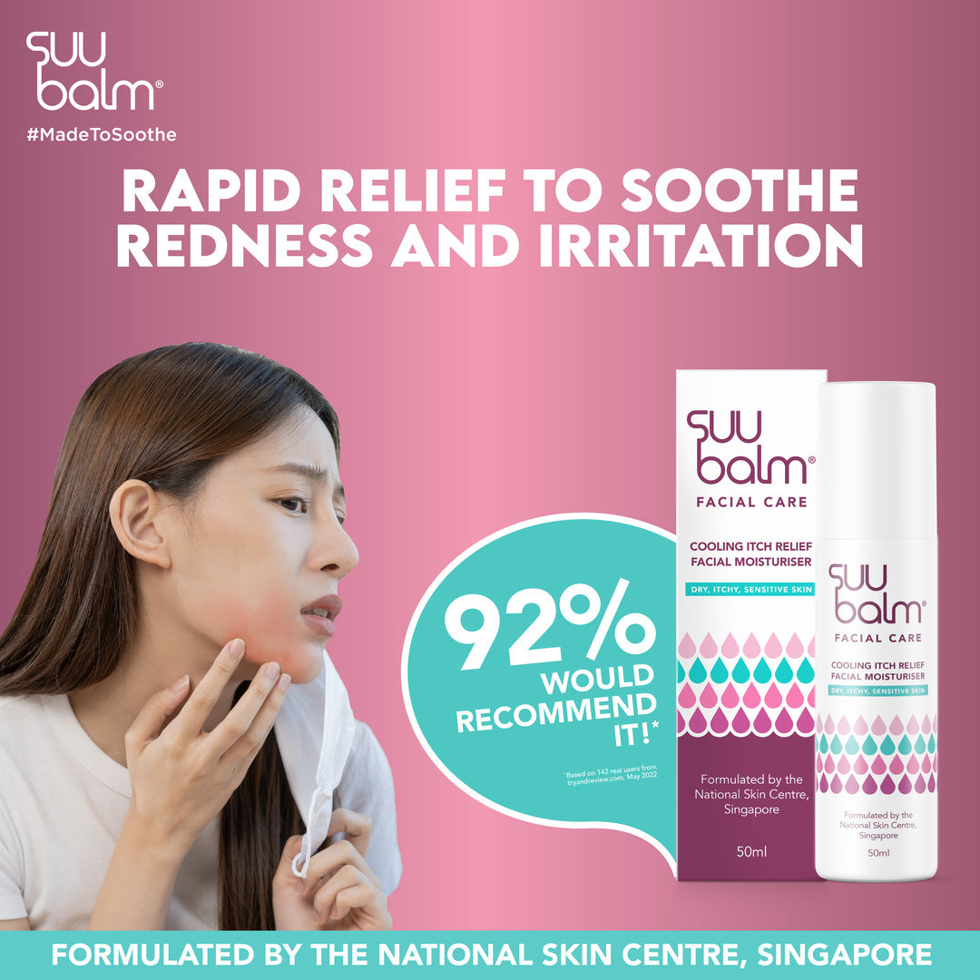 Cooling Itch Relief Facial Moisturiser