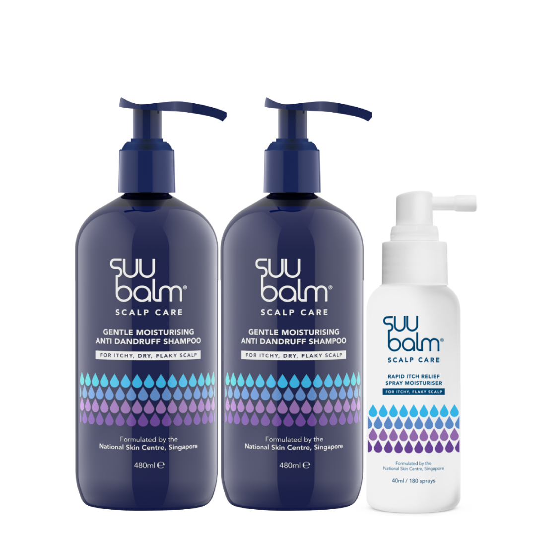 Rapid Itch Relief Scalp Care Duo Bundle 2 x 480ml + 40ml