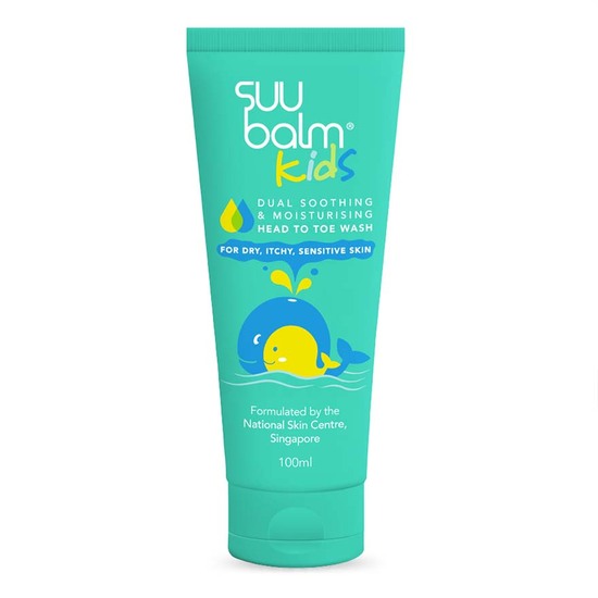 🎁 (GIFT) Suu Balm® Kids Dual Soothing and Moisturising Head-to-Toe Wash 100ml - Valid for SG orders only (100% off)