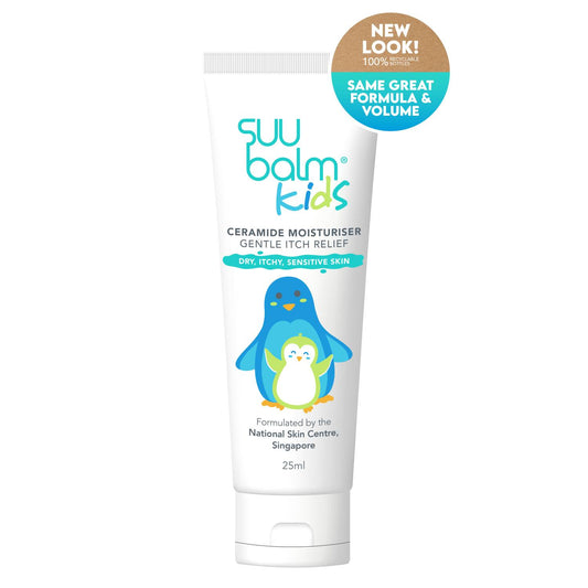 » (GIFT/SASSYMAMA) Suu Balm Kids Ceramide Moisturiser (Gentle Itch Relief) 25ml  - Valid for SG orders only (100% off)