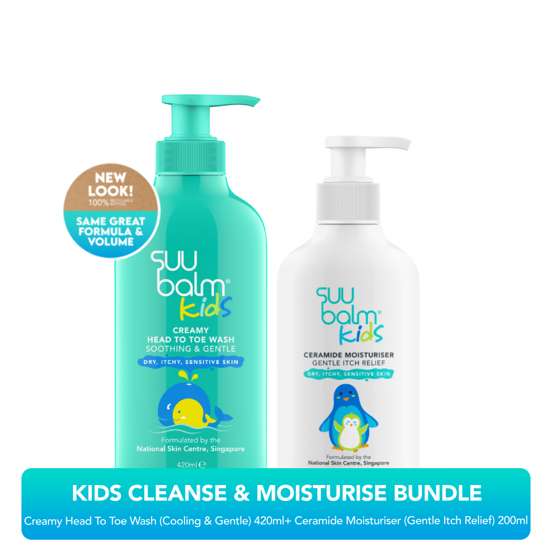 Suu Balm Kids Cleanse and Moisturise Bundle