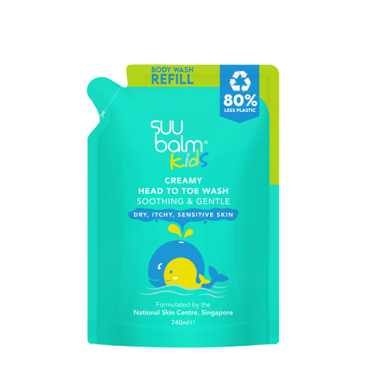 Kids Creamy Head To Toe Wash (Soothing & Gentle) Refill