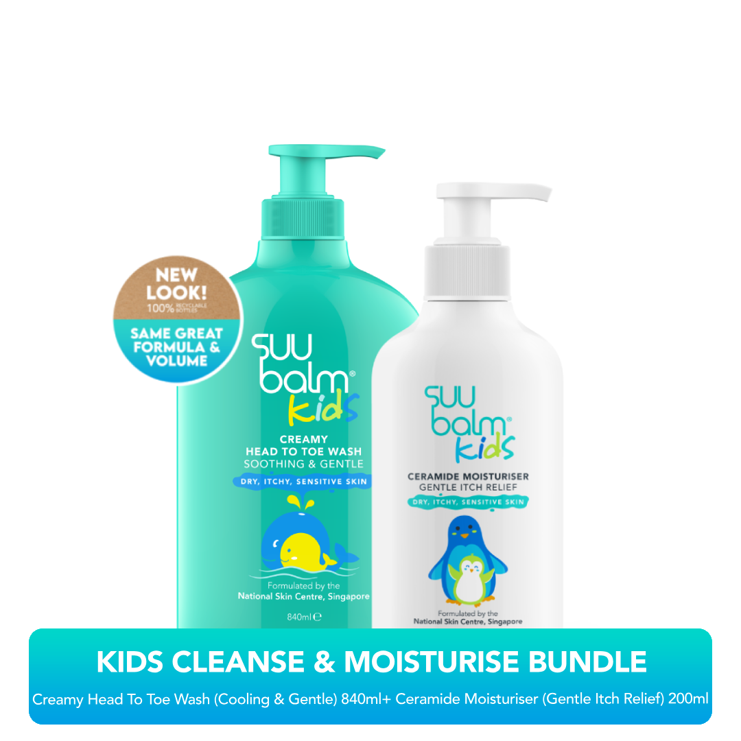 Suu Balm Kids Cleanse and Moisturise Bundle