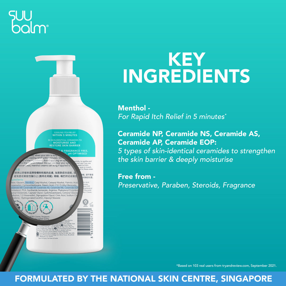 Ceramide Moisturiser (Rapid Itch Relief) Travel Size