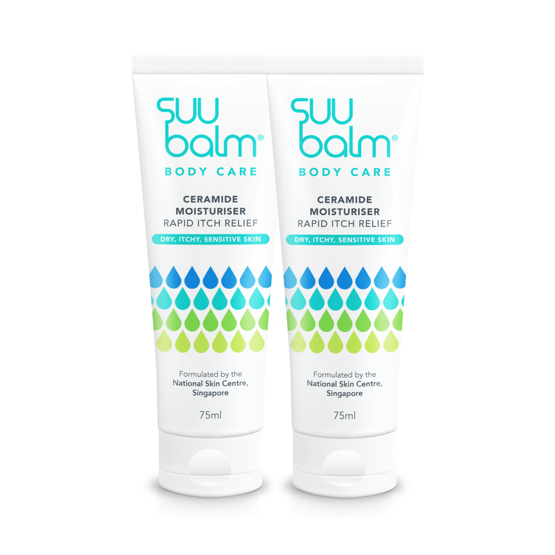Suu Balm Ceramide Moisturiser (Rapid Itch Relief) Bundle