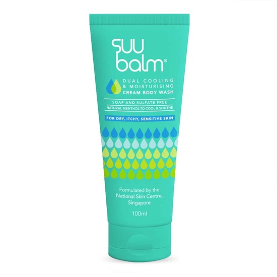 🎁 (GIFT) Suu Balm Dual Cooling and Moisturising Cream Body Wash 100ml - Valid for SG orders only (100% off)