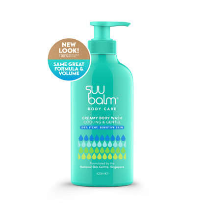 Suu Balm Creamy Body Wash (Cooling & Gentle)