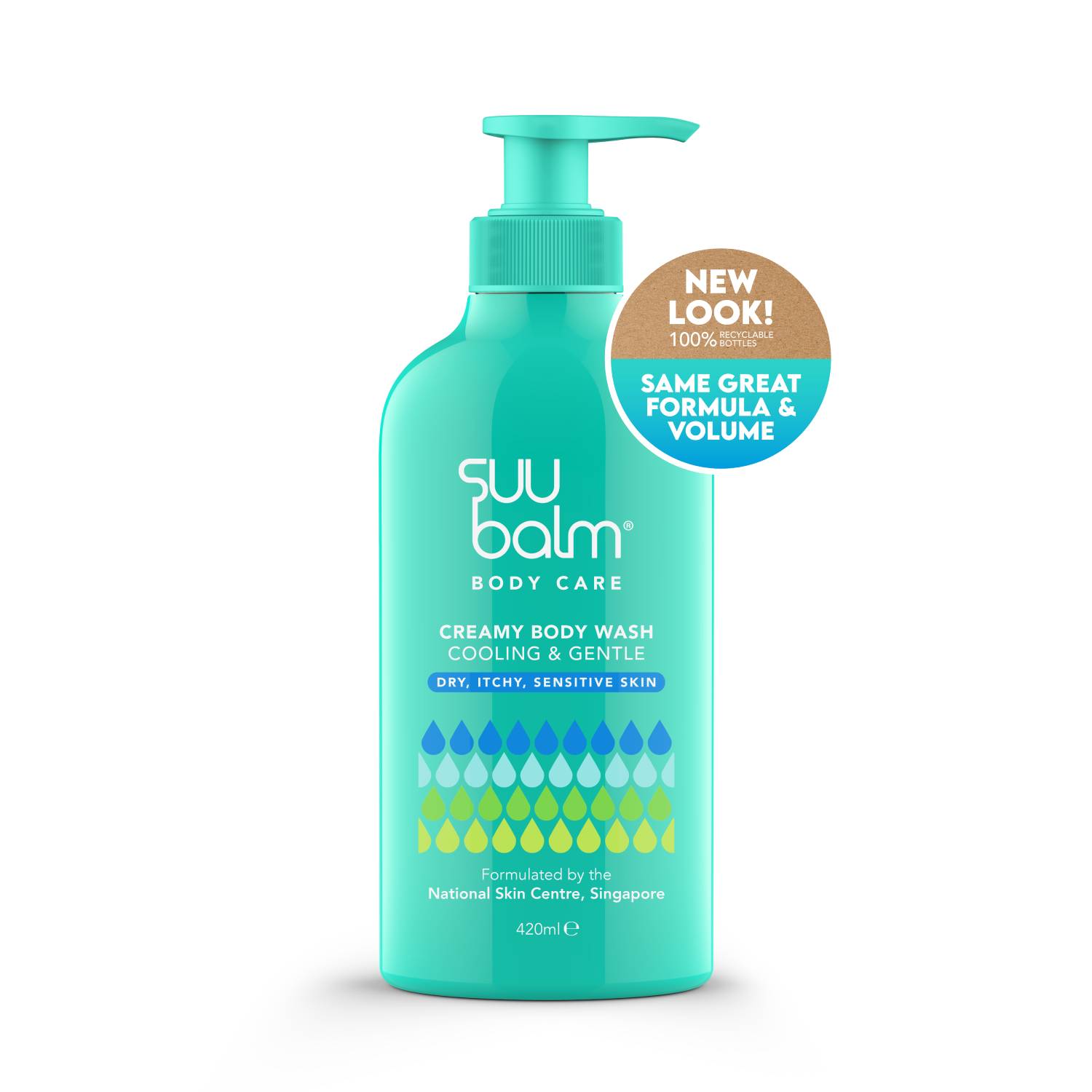 Suu Balm 乳霜沐浴露（清凉温和型）