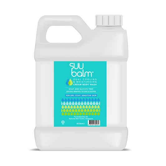 Suu Balm® Dual Cooling & Moisturising Cream Body Wash 5L