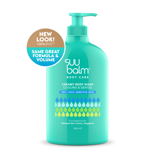 Suu Balm Creamy Body Wash (Cooling & Gentle)