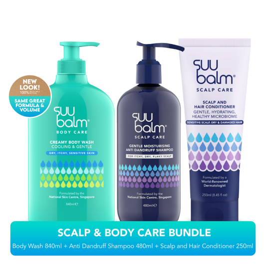 Suu Balm Scalp & Body Care Bundle