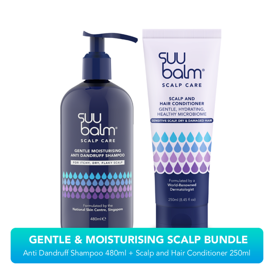 Suu Balm Gentle & Moisturising Scalp Care Bundle