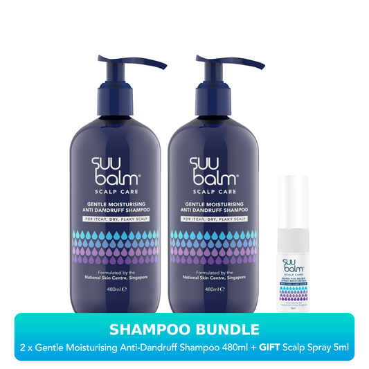 Gentle Moisturising Anti Dandruff Shampoo Bundle