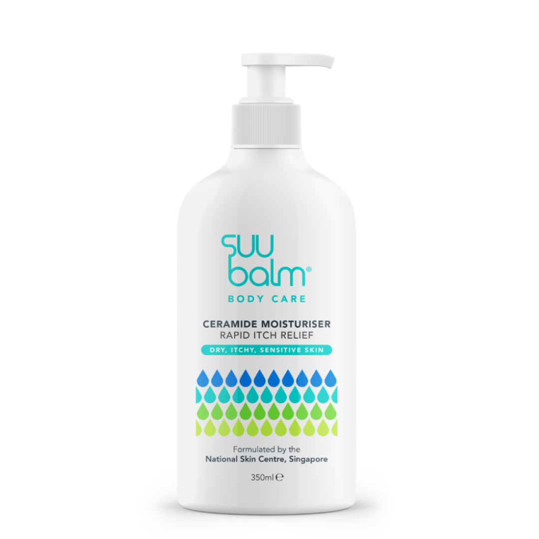 Suu_Balm_Ceramide_Moisturiser_Rapid_Itch_Relief_350ml