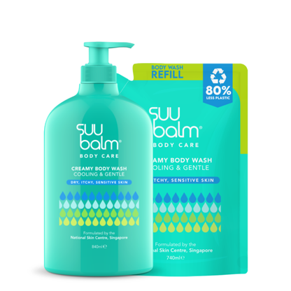 Suu Balm 清洁和补充装套装
