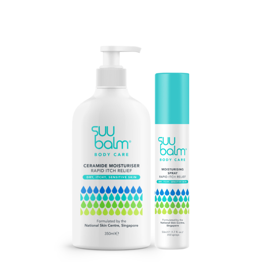 Suu Balm Cooling Itch Relief Bundle 350ml+50ml