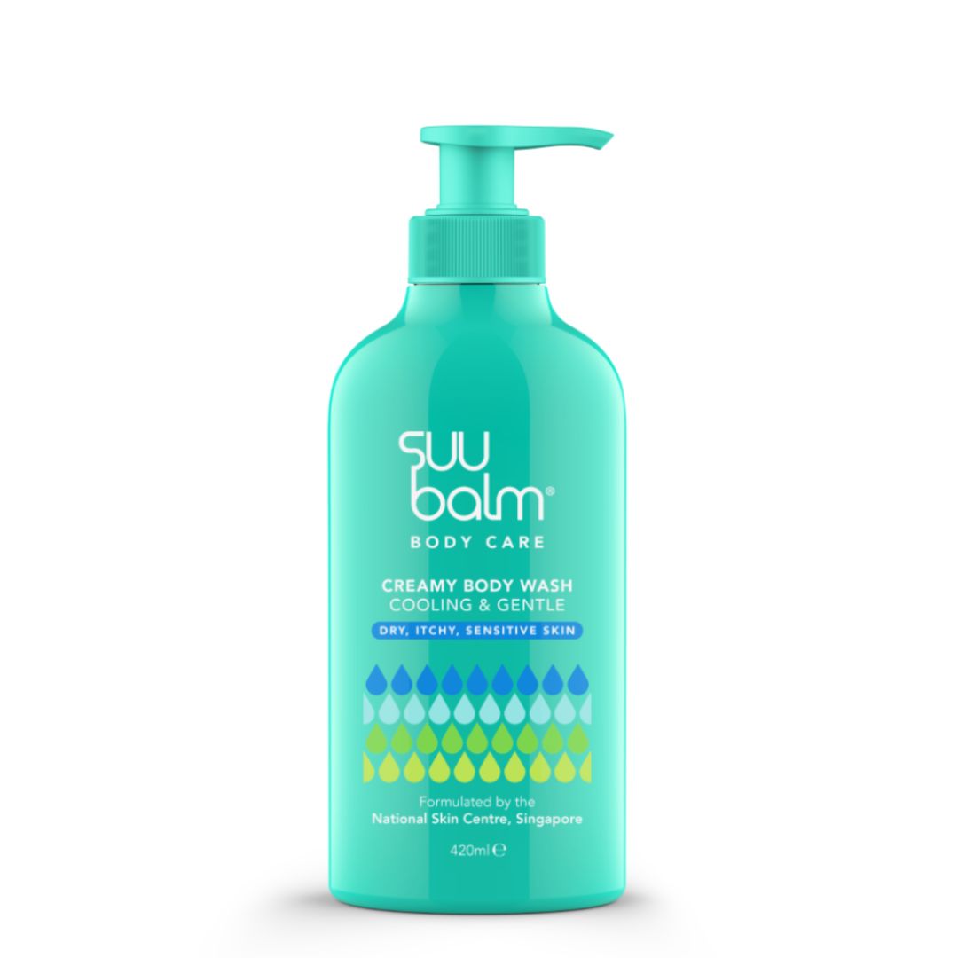 Suu Balm 柔润沐浴露（清凉温和型）420毫升