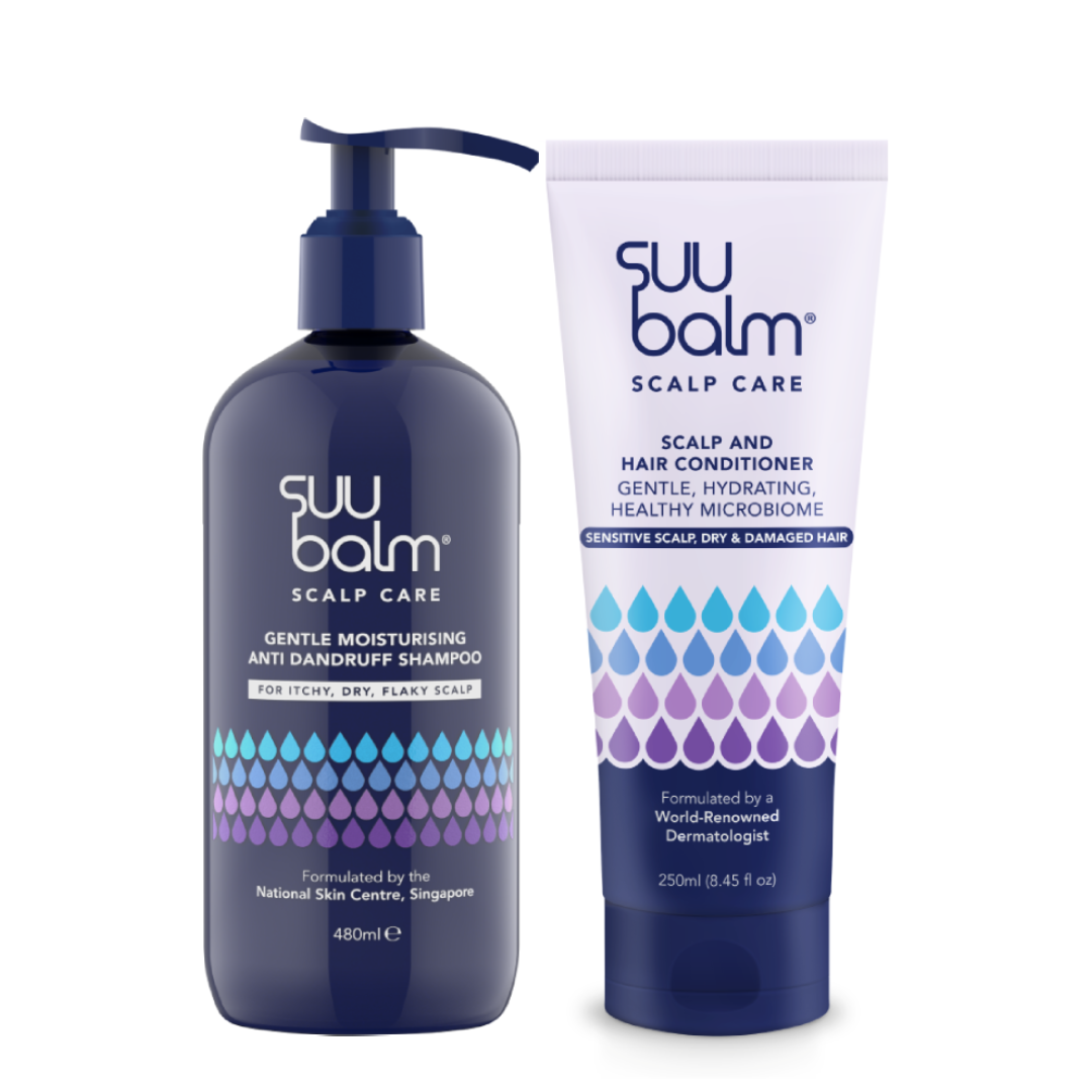 Suu Balm Gentle & Moisturising Scalp Care Bundle