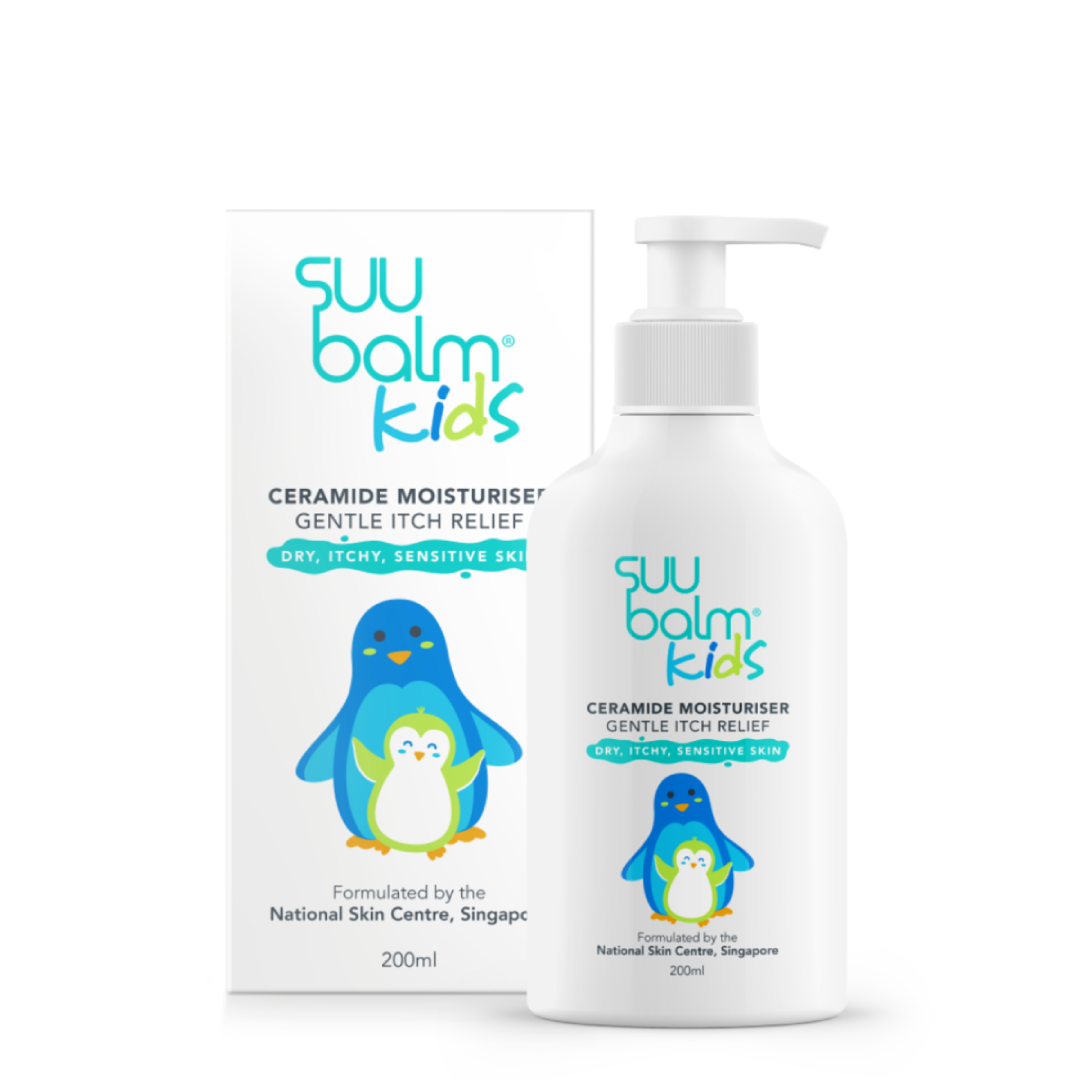 Suu Balm Kids Ceramide Moisturiser (Gentle Itch Relief) 200ml