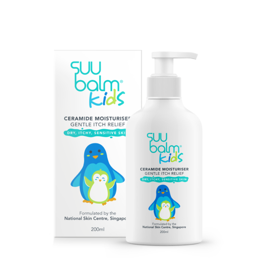 Suu Balm Kids Ceramide Moisturiser (Gentle Itch Relief) 200ml