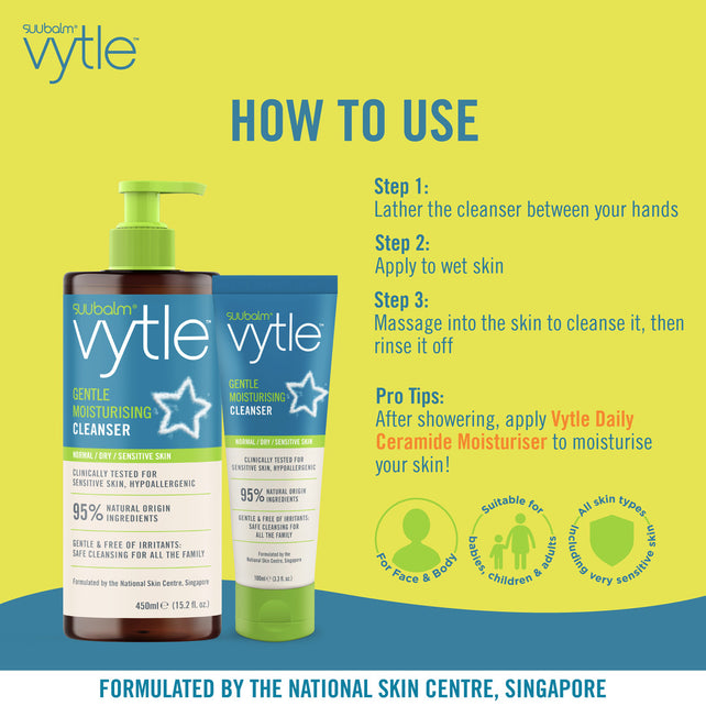 Vytle Gentle Moisturising Cleanser
