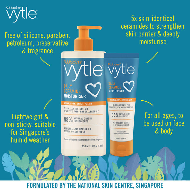 [Travel Size] Vytle Daily Ceramide Moisturiser 100ml