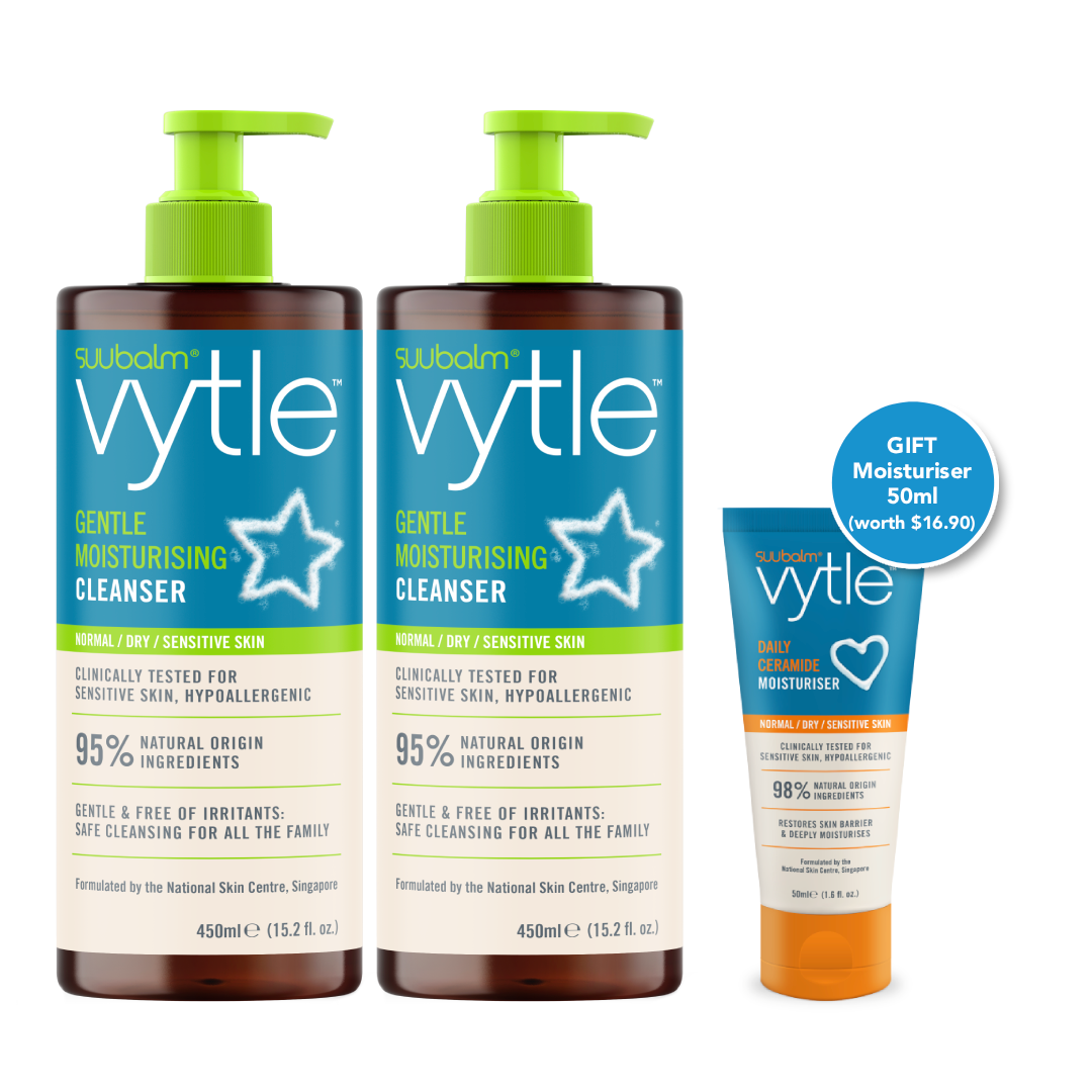Vytle Gentle Moisturising Cleanser Bundle