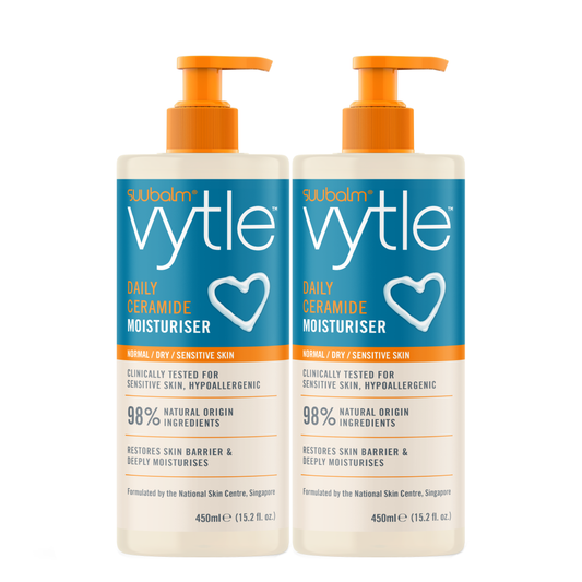 Vytle Daily Ceramide Moisturiser Bundle 450ml x 2