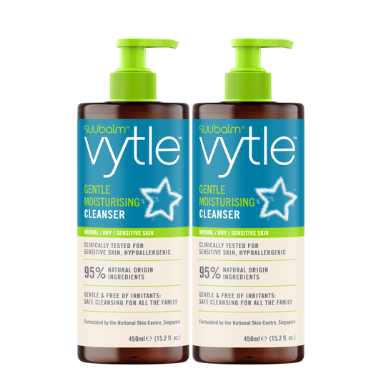 Vytle Gentle Moisturising Cleanser Bundle 450mlx2