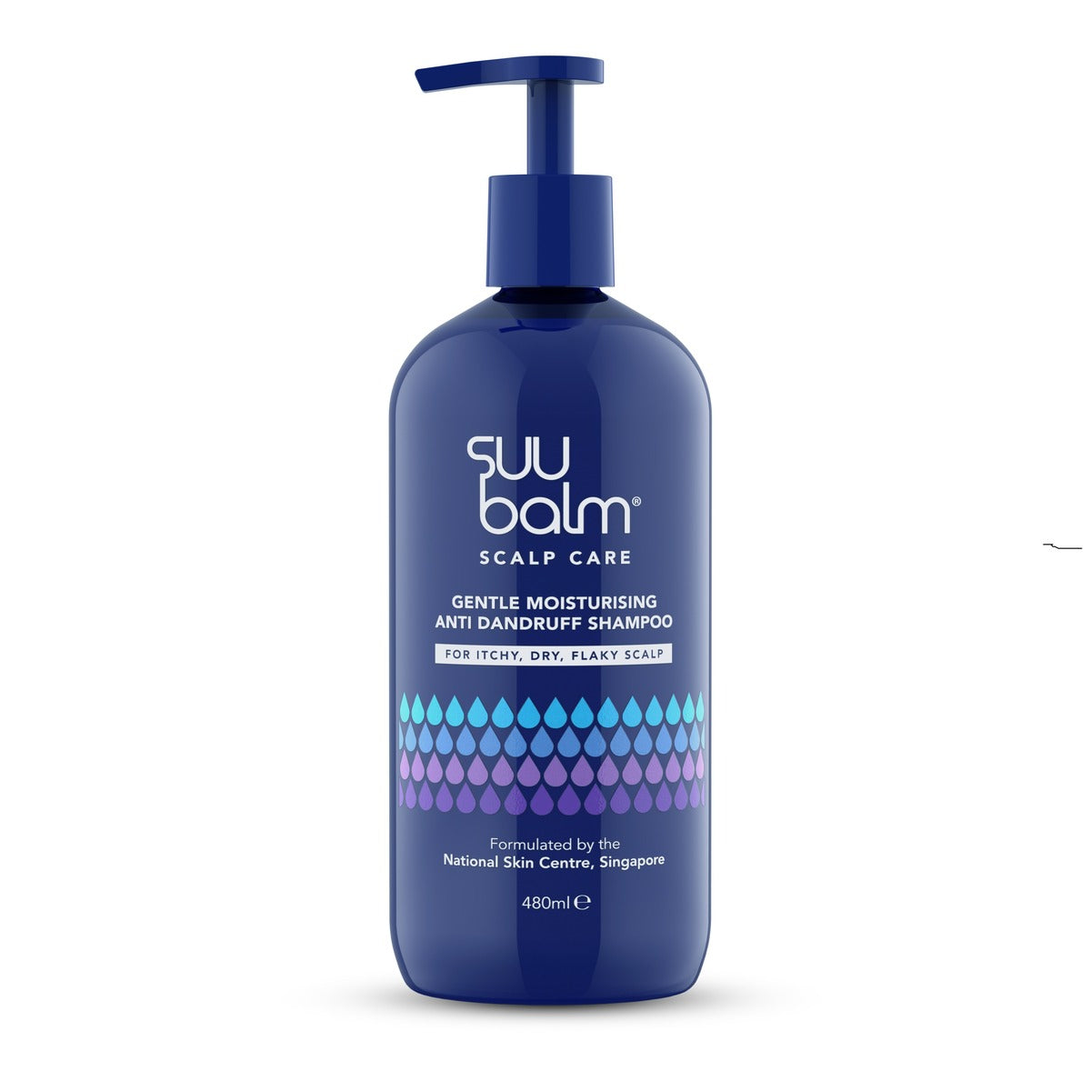 Suu Balm Gentle Moisturising Anti Dandruff Shampoo Value Bundle (2 x 480ml)