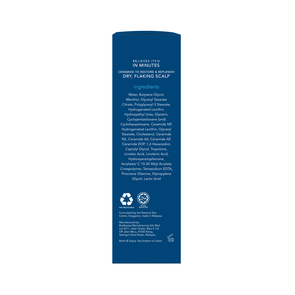 Suu Balm® Rapid Itch Relief Scalp Spray Moisturiser 100ml - Unit Box Left